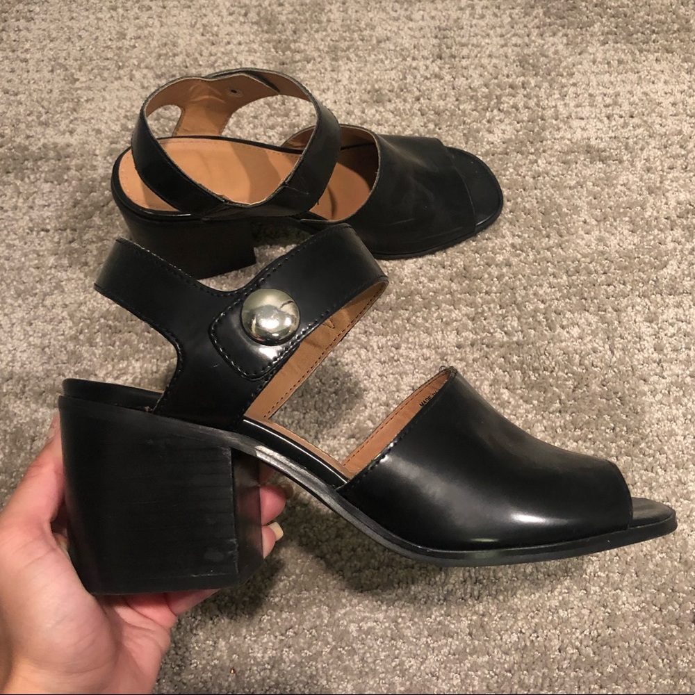 Jeffery Campbell | Black Sandal Heels